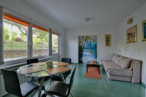 Χώρος καθιστικού στο Apartments Božić