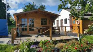 Zahrada ubytování Ferienwohnungen am kleinen See