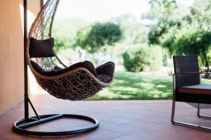 A garden outside Residence Renaione