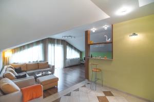 A seating area at Apartmán Relax