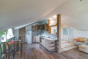 A kitchen or kitchenette at Apartmán Relax