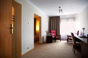 Posezení v ubytování Inter Hotel