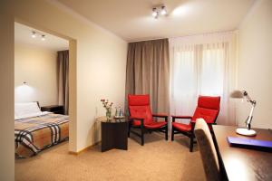 Posezení v ubytování Inter Hotel