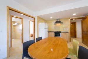 Kuchyň nebo kuchyňský kout v ubytování Apartamentos Zodiac