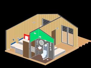 a illustration of a house at Ośrodek Delfin in Ślesin +35 photos