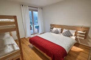 Posteľ alebo postele v izbe v ubytovaní Kovárna Residence