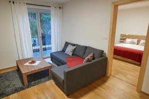 Posteľ alebo postele v izbe v ubytovaní Kovárna Residence