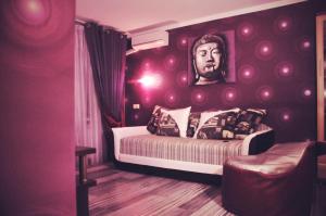 Posezení v ubytování Hotel Om Shanti