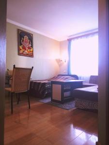 Posezení v ubytování Hotel Om Shanti