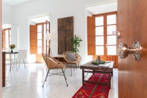 Posezení v ubytování Luxury Rooftop - Space Maison Apartments