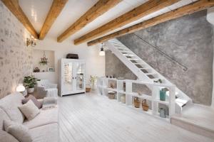 Posezení v ubytování Casa Pharus