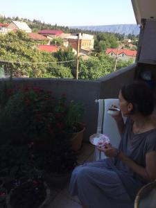 Balkon oz. terasa v nastanitvi Guest House One Two Three