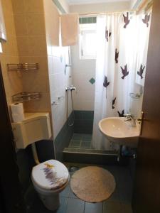 Koupelna v ubytování Apartment Krišković