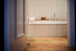 Koupelna v ubytování Pension La Casa dei Colori