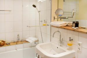 Koupelna v ubytování Pension La Casa dei Colori