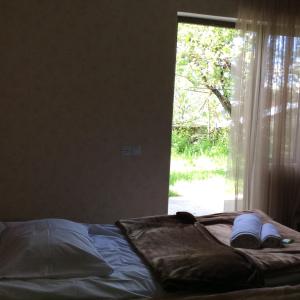 Postel nebo postele na pokoji v ubytování Guest House Chuta in Lagami