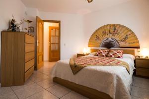 Postel nebo postele na pokoji v ubytování Calafell Apartment 2