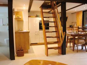 Dapur atau dapur kecil di Haus Homberg