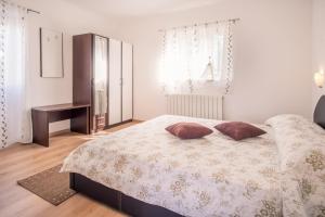 Letto o letti in una camera di Apartmani Dujmović