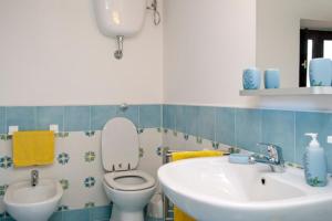 Kúpeľňa v ubytovaní Seaview apartments Stella Maris Agropoli