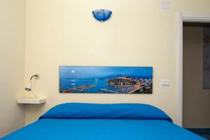 Posteľ alebo postele v izbe v ubytovaní Seaview apartments Stella Maris Agropoli