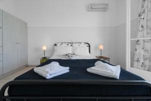 Cama o camas de una habitación en Aristea Studios