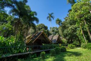 Zahrada ubytování Khao Sok Riverside Cottages
