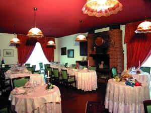 Restaurace v ubytování Villa San Carlo