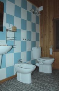 Koupelna v ubytování Apartmán ve Skanzenu