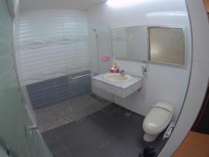 Koupelna v ubytování ChangSing Business Motel