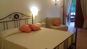 Postel nebo postele na pokoji v ubytování A Casa di Nené