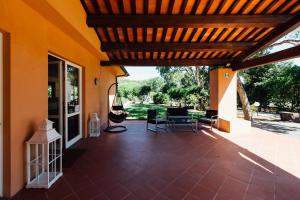 A garden outside Residence Renaione