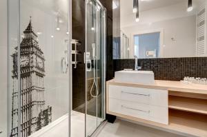 Kúpeľňa v ubytovaní Dom & House - Apartamenty Nadmorski Dwór