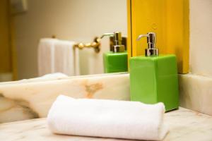 Posteľ alebo postele v izbe v ubytovaní Hotel Posta R.T.A.
