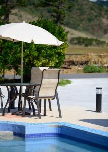 Bazén v ubytování Da Jen Shan Style Resort nebo v jeho okolí