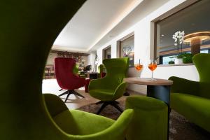 Istumisnurk majutusasutuses Hotel Gantkofel