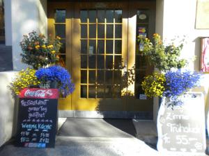 Η πρόσοψη ή η είσοδος του Pension Taverne