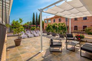 Balkón nebo terasa v ubytování Urban Garden Hotel