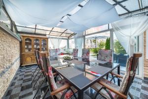 Khu vực ghế ngồi tại Apartments Lipic