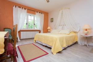 Postel nebo postele na pokoji v ubytování Mas Du Roc Bed & Breakfast