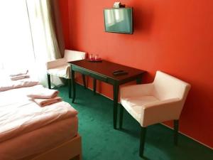 TV a/nebo společenská místnost v ubytování Hotelové Pokoje Kolčavka
