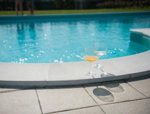 The swimming pool at or close to Residence Cà Beregana