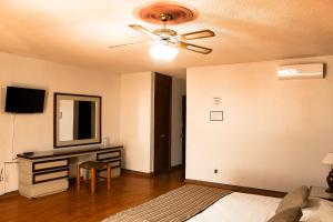 TV a/nebo společenská místnost v ubytování Hotel El Monte