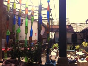 Ein Garten an der Unterkunft Intro Hostels Cusco