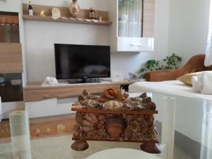TV a/nebo společenská místnost v ubytování Apartment Marija & Iko
