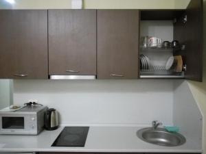 
Кухня или мини-кухня в Аппартаменты 1 линия
