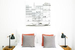 Istumisnurk majutusasutuses Liiiving in Porto | Cosy Experience Apartments