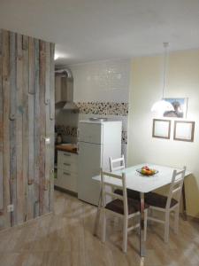 Kuchyň nebo kuchyňský kout v ubytování Apartment Moonlight