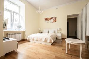 Posteľ alebo postele v izbe v ubytovaní Elegant Apartment Foksal