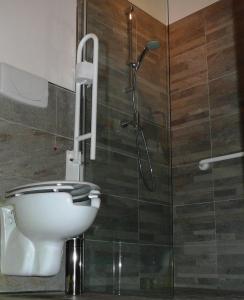 Koupelna v ubytování Agriturismo Campoverde
